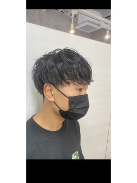 ティーズ バーバー T's BARBER パーマ