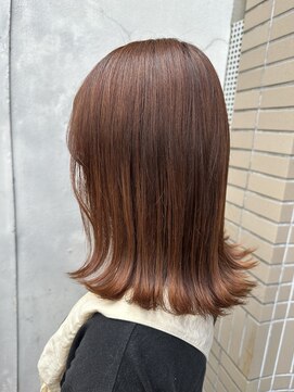 メール(mer) シアーオレンジブラウン