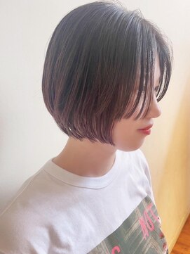 トップヘアー ガーデンヴィラ 安城(Garden Villa) まとまりやすいショートボブ/ニュアンスカラー