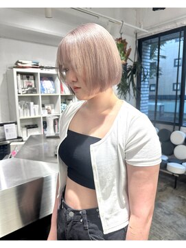 ディーカヘアーセンダイ(Di KA HAIR sendai) white blond/ブリーチ/ハイトーン/ケアブリーチ/ホワイトカラー