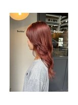 セトル(Settle)&nbsp;淡めのボルドーカラー