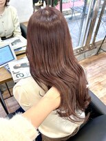 シエルバイアフロート(ciel by afloat)&nbsp;〈藤間〉大人ガーリーピンクブラウン/韓国ヘア/ブリーチなし
