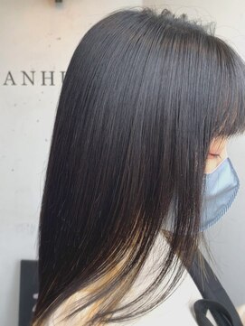アンヒュッテ(ANHUTTE) 髪質改善トリートメント/バイカラー