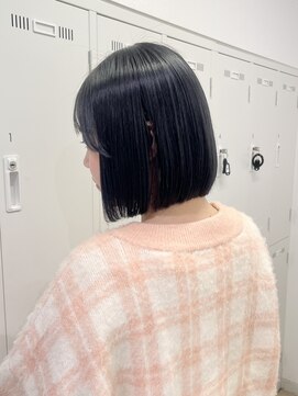 アッシュ 下北沢店(Ash) 重くならない！透ける暗髪ボブ