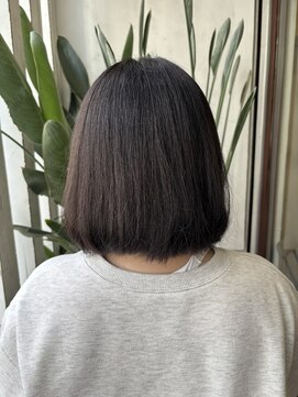 アン(Hair make un) ワンカラー『ブラウン』