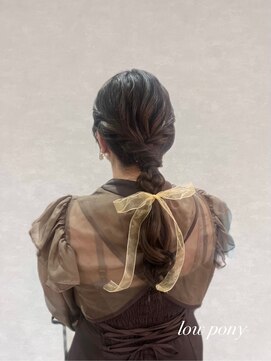 カラークチュール(Color Couture) ヘアセット/ローポニー/魅力倍増カール/セミディ