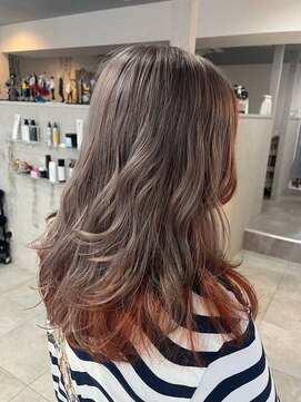 サニー 西中島店(sunny.) ミルクティー+インナーオレンジ