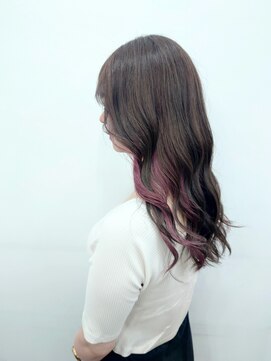 アーシェ 横浜店(A'SHE) インナーカラー　イヤリングカラー