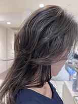 50代おしゃれロングウルフ