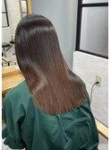 失敗しない縮毛矯正/-5歳の美髪へ/ワンレン