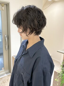 クーナバイトマト 横浜(Cuna by TOMTO) 【YUYA】ショートパーマ__横浜パーマ_大人ショート