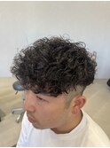スパイラルパーマ