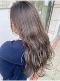 髪質改善*ロングレイヤーグレーベージュ*美髪【Zina船橋】