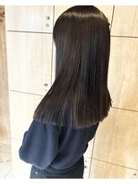 シャインヘアフラッペ 新百合ヶ丘2号店(Shine hair frappe) Shine hair FRAPPE ロング／切りっぱなし