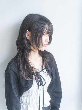 ヘア サロン イエロー(hair salon YELLOW) クラゲ風ウルフ