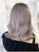 ラベンダーグレージュ/ブリーチ
