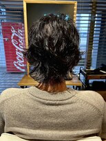グラッシー センター北店(GLASSI)&nbsp;【メンズパーマ】外はねパーマ