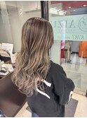 バレイヤージュ グレージュ