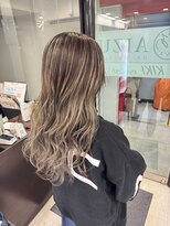 アイズ 本厚木(AIZU)&nbsp;バレイヤージュ グレージュ