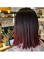 キートス(kiitos)&nbsp;ブリーチを活かしたグラデーション