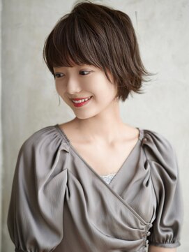 レイリー 原宿 表参道(Rayreee) 【F】似合わせ大人ショート流れる小顔前髪20代30代40代50代◎