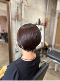 マッシュショートおしゃれ女子ウルフヘア外ハネボブレイヤーボブ