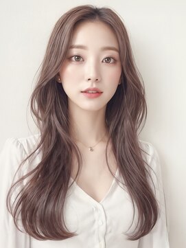 プティ(PUTY) 神戸三宮 ピンクブラウン レイヤーカット カラー