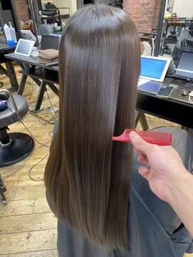 ラックスビー ユナイテッド 神戸三宮いくたロード店(LUXBE UNITED) #髪質改善酸熱トリートメント