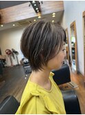 ハサミを使わないショート