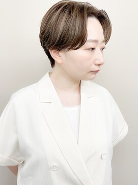 モリオ(morio) 【morio浦和　又木優】ハイライトくびれショート