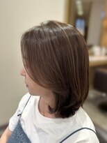 ユウヘアー 石川橋店(U Hair)&nbsp;脱白髪染め！ナチュラルハイライトデザインカラー