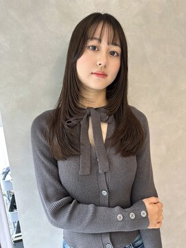 ボヌール 川西(Bonheur) 20代◎30代◎40代◎レイヤー×アッシュブラウン《川西髪質改善》