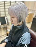 ラウラアンドロー(LAURA&RO)&nbsp;ダブルカラー/ケアブリーチ/インナーカラー/ベージュ【塚口】