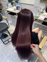 ゼストソエル(ZEST soell)&nbsp;立川／暗めカラー／髪質改善／艶髪ロング／大人可愛い