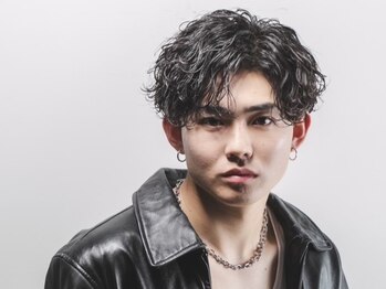 men's BLACK【2月6日OPEN(予定)】の写真/カット+パーマが人気メニュー!トレンドのスパイラル、ソフトツイストもお任せください◎