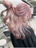 ピンクカラー/ラベンダーピンク/ハイトーンカラー