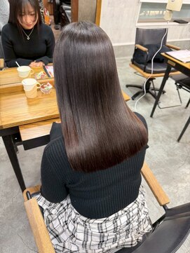 ジルブラン 土浦(JIL BLAN) 縮毛矯正髪質改善カットカラー20代30代