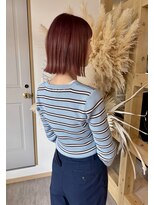 ソラ 京都桂川店(SORA.)&nbsp;大人可愛い＊切りっぱなしチェリーピンク◎