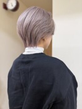 ヒントステーション(HINTSTATION)の写真/【リピート率95%】誤魔化せないショートヘアも、経験豊富なスタイリストに一度お任せください。