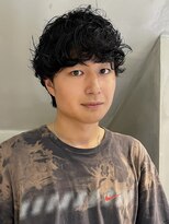 スヴニール(souvenir)&nbsp;シャドウパーマ　メンズパーマ　ニュアンスパーマ