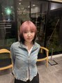 アース 名取店(HAIR&MAKE EARTH)&nbsp;ハッシュカット×ルーツカラー