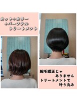 ヘアー リタ ベーシック(hair) カット + カラー + パーソナル トリートメント