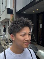 ガオプロデュースバイレボ(gao produced by revo) メンズショートスパイキーショートメンズカット刈り上げ短髪柏駅