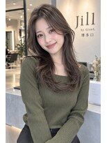 ジル バイ ジゼル 博多店(JILL by GiseL) 韓国レイヤー/顔周りカット/透明感カラー/ブリーチなしWカラー