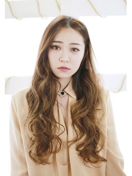 ゴッドハンド 横浜店 ミックスカールロング◎30代40代50代60代