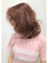 バベル(BABEL Hair Design)&nbsp;【BABEL】ベリーピンク＠大生真吾