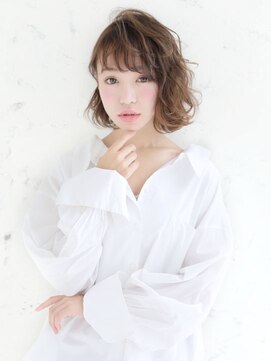 クリスタルマジック 南花田店(CRYSTAL MAGIC) ちょっぴり甘めなパーマボブ