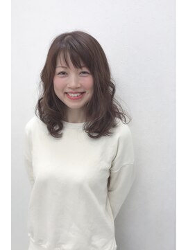 アーリッシュメイクアストーリーノース(arlish make a story north) ゆるウェーブがカワイイ!!　ニュアンスミディ☆