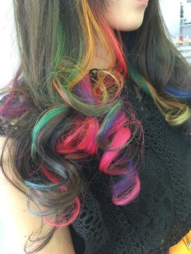 メテオラヘアデザイン(METEORA HAIR DESIGN) ハイライト インナーカラー デザインカラー