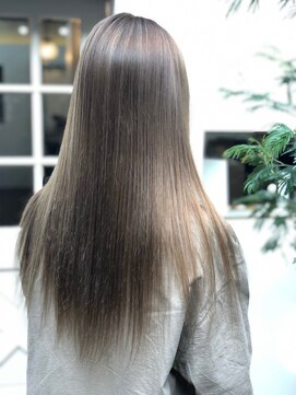 テラスグレース 横浜(TERRACE GRACE) 外国人風カラ×ケアブリーチ×極細ハイライト×ヘルシーブロンド